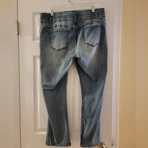 Coco+carmen OMG side slit jeans